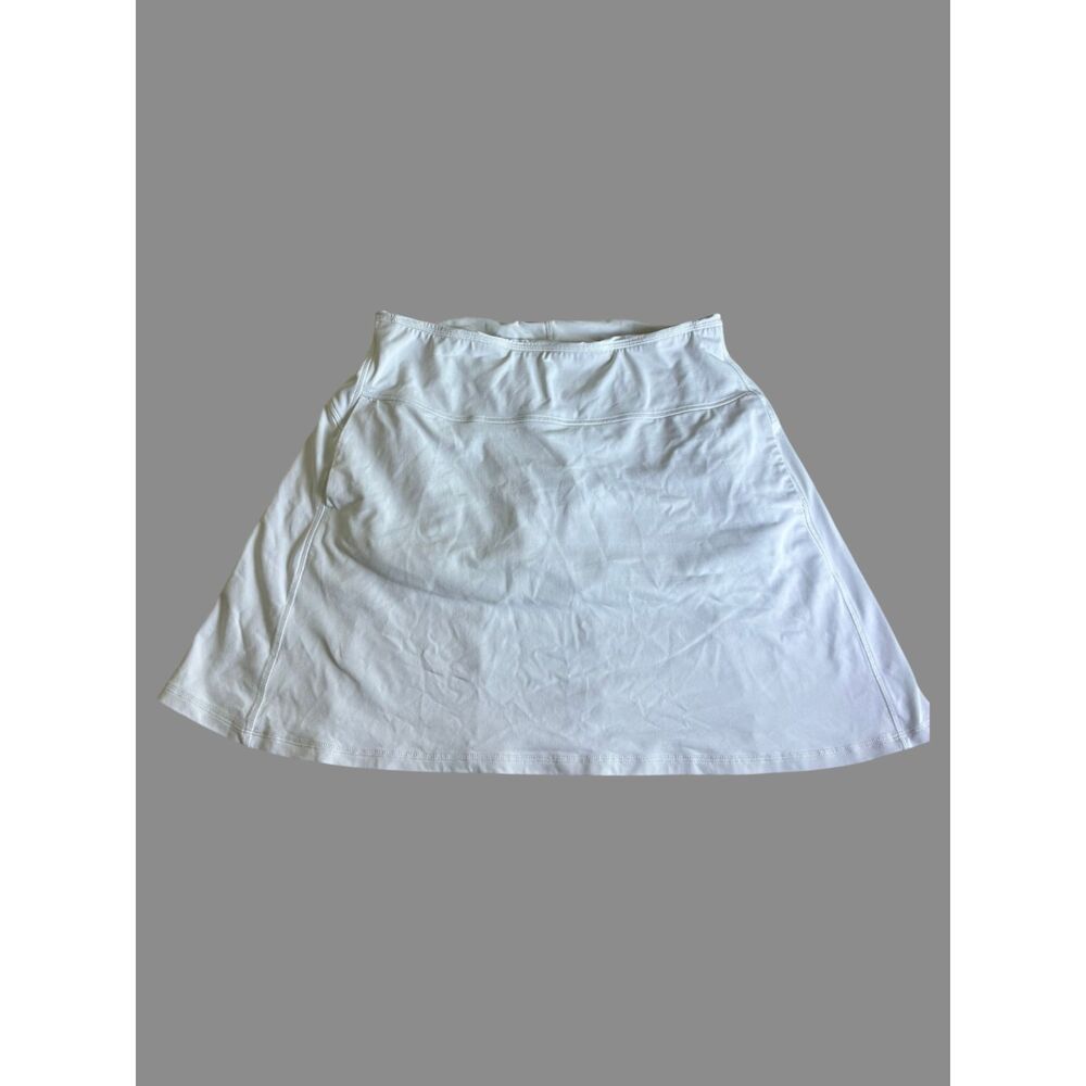 Polo Golf Ralph Lauren Women’s Large White Pleated Golf Tennis Skort Skirt